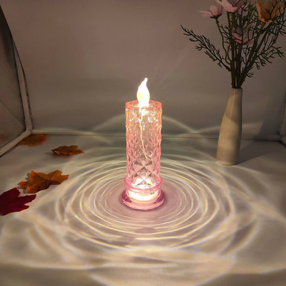 Crystal Rose LED Candles: Safe, Sparkling Romance Without Flames ✨