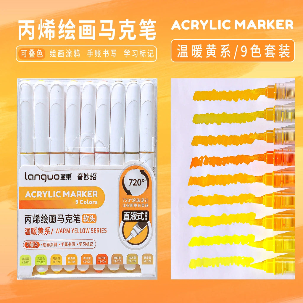 VividFlow Markers: Bold Colors, Smooth Strokes! Kawaii Stationery Store