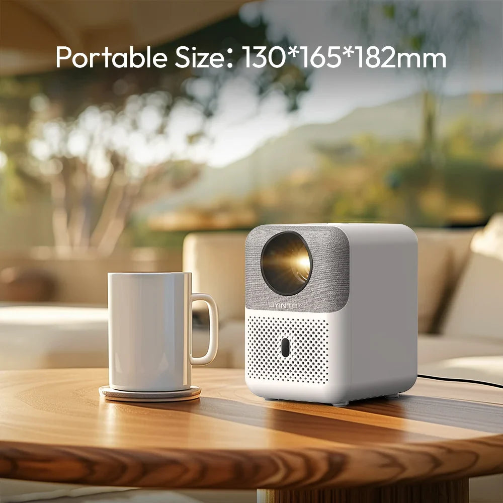 BYINTEK LOVE U4 Smart Mini Home Theater Projector 4K 1080P Video Android WIFI for Smartphone Cinema South Bay Evans General Store