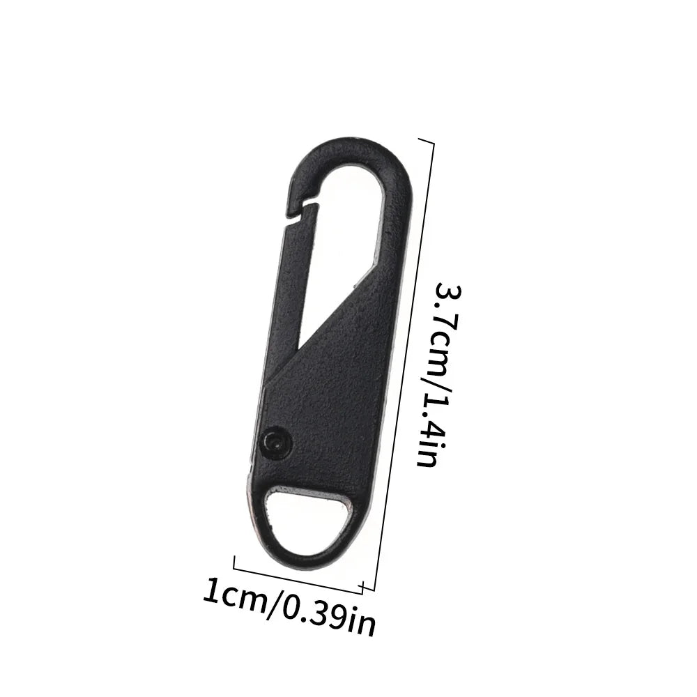 Universal Metal Zipper Slider – Replacement Puller DIY Sewing Repair Kit Car Accessories 888 Store