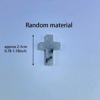 DivineGlow™ Crystal Cross – Handcrafted Spiritual Energy