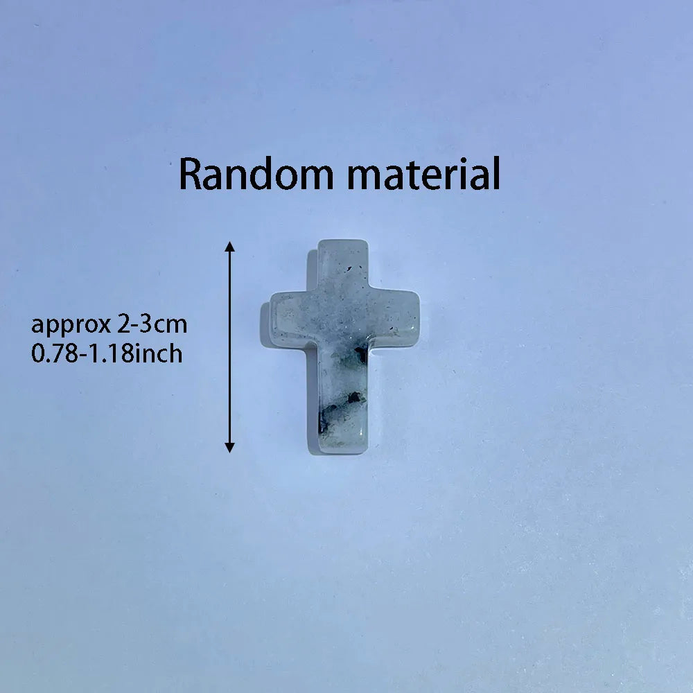 DivineGlow™ Crystal Cross – Handcrafted Spiritual Energy