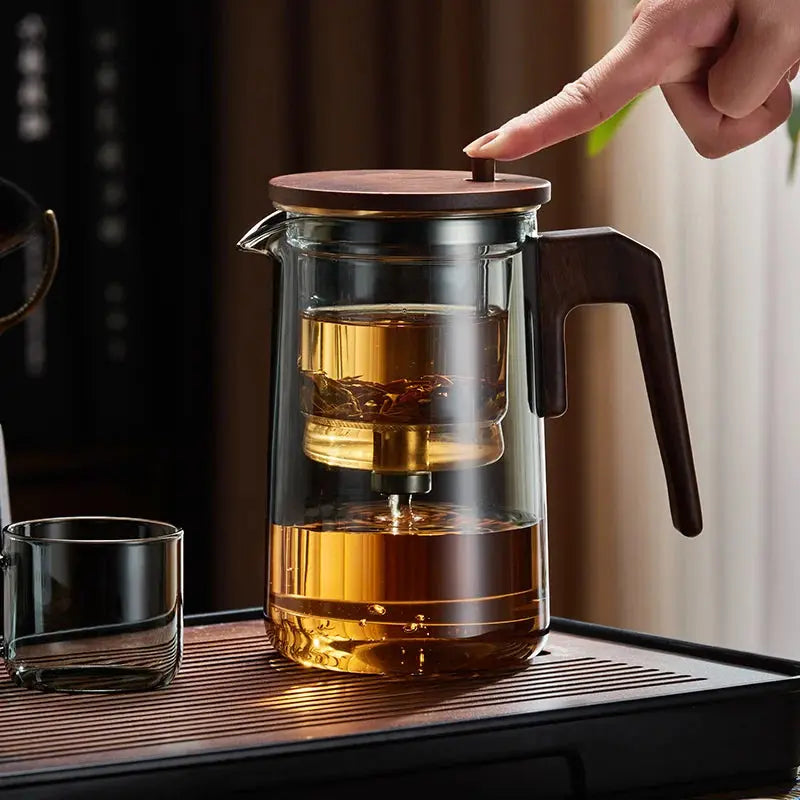 GIANXI Piaoyi Cup Thickened Pyrex Teapot And Tea Set Teapot One Touch AliExpress