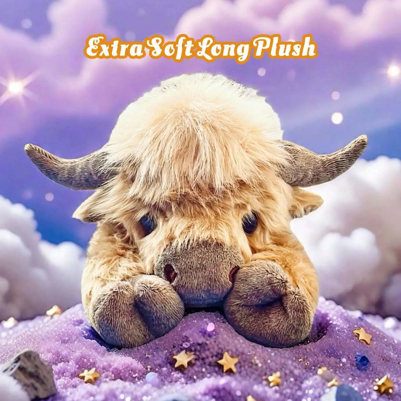 MooHug™ – Adorably Soft Highland Cow Plush 💕