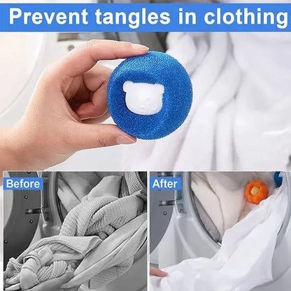 1-5pcs Pet Hair Remover Reusable Ball Laundry Washing Machine Filter Wool Sticker Cat Hair Remover Pet Fur Lint Catcher Home South Bay Evans General Store