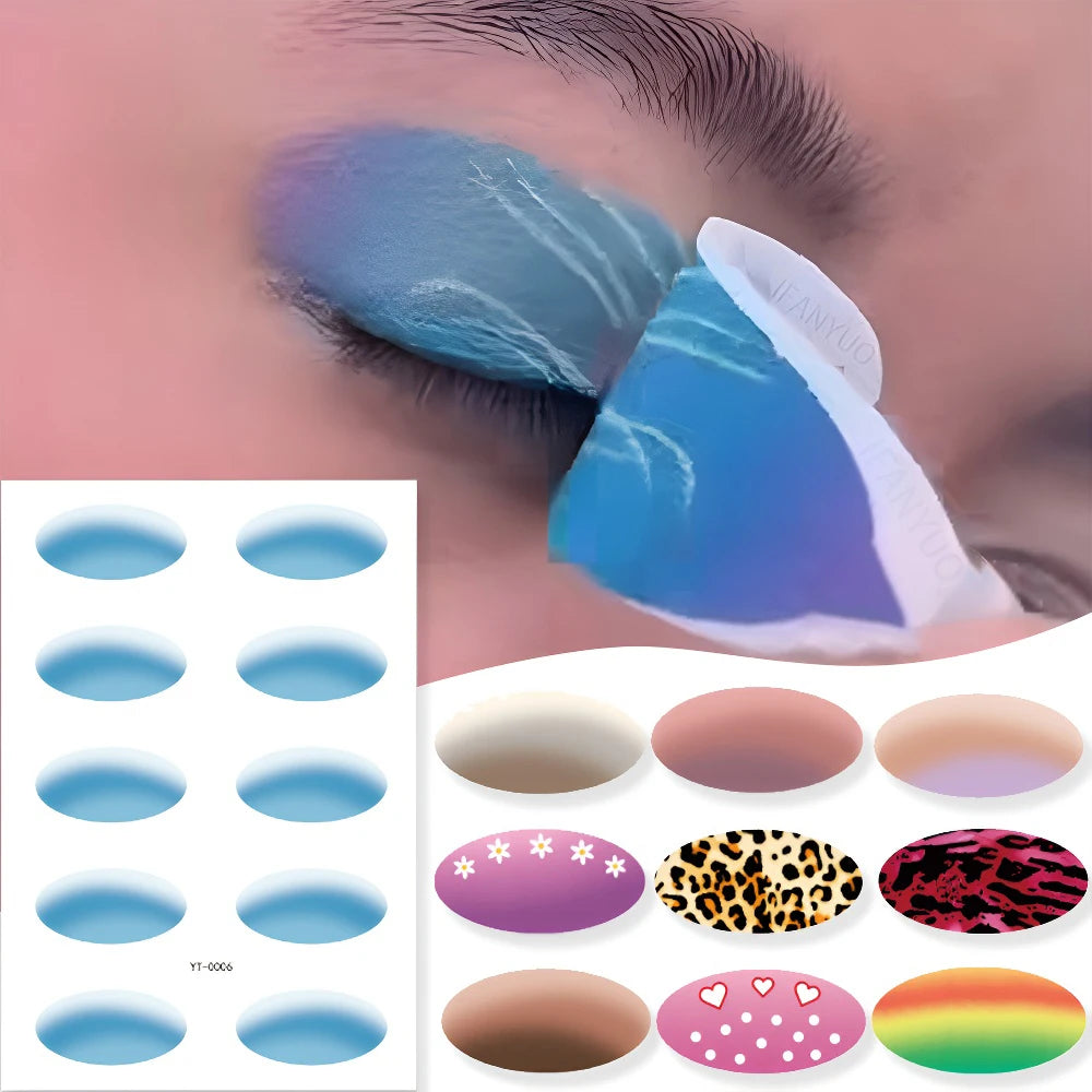 GlamPress™ Eyeshadow Stickers ✨💖 — Perfect Eye Looks in Seconds