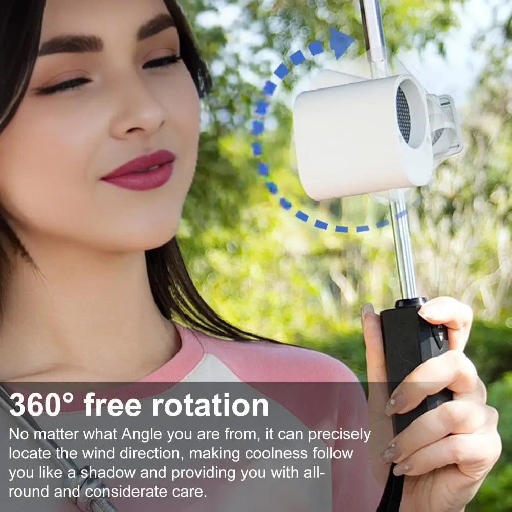 Chill Anywhere: USB Rechargeable Cooling Fan