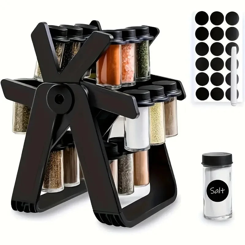 SpinSpice™ Rotating Rack 🌪️🌶️