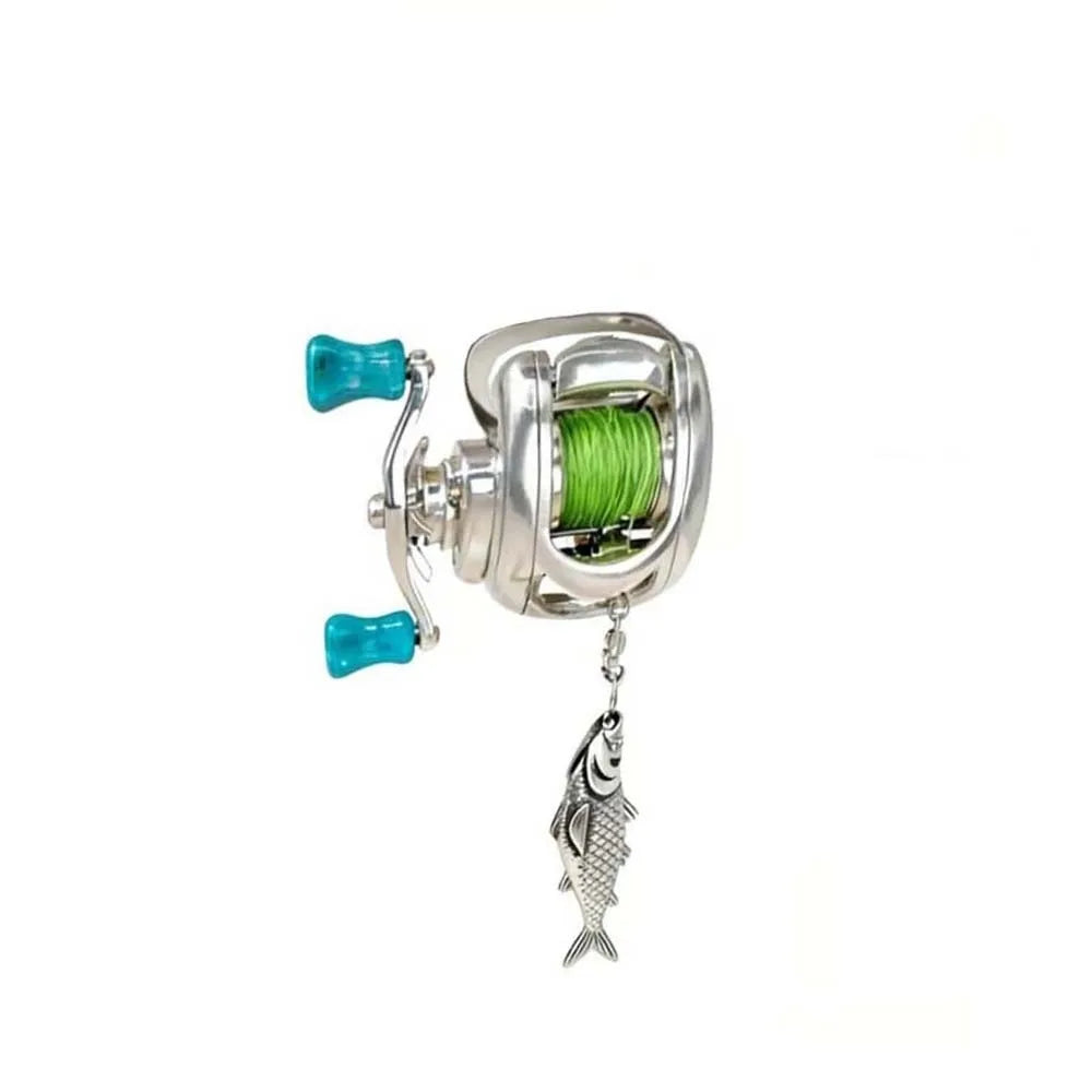 ReelSpin™ Fishing Necklace 🎣 — Mini Spinner for Anglers