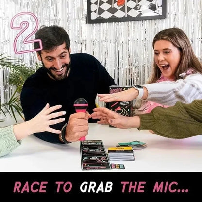 Grab The Mic Challenge – Hilarious Singing Game for Parties!