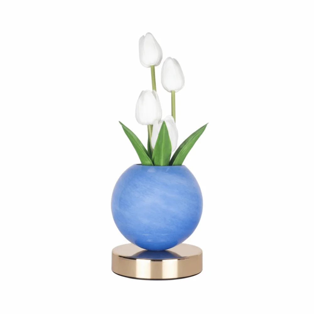 TulipGlow™ Table Lamp 🌷✨ — Touch-Controlled Floral Elegance