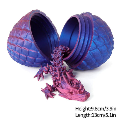FlexiCrystal Dragon: 3D-Printed Magic in Motion Creatinglife Store