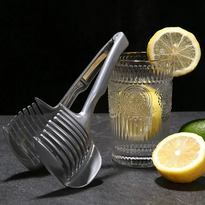 Afinmex™ Stainless Steel Kitchen  Lemon Slicer Galavilly Home Goods Specialty Store