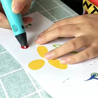 3D Print Pen Printing Pen Set PLA Filament Drawing Print Kids Adult