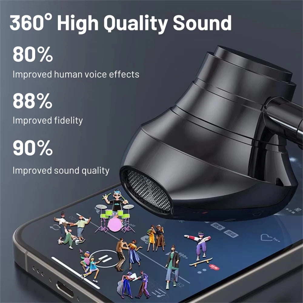 Stream Crisp: Wireless Sound Card Earphones