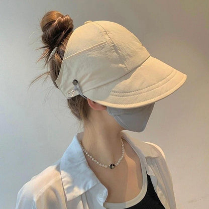 SunShield PonyCap – Style Meets Sun Safety!