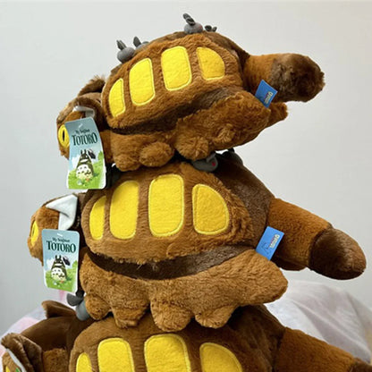 Cartoon Animation Bus Totoro Doll Soft Plush Animal Toys Stuffed Totoro Bus kids Xmas birthday gift Stone's Store