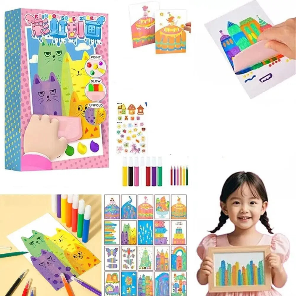 ScratchGlow™ Art Cards 🌈✨ — Reveal Rainbow Magic