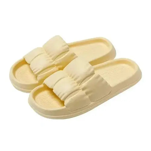 Pantuflas de Nube de Suela Blanda para Mujer Plataforma Gruesa para Interior y Exterior Playa