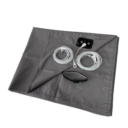 Earthing Bed Sheet with Conductive Silver Fiber Grounded Antistatic AliExpress