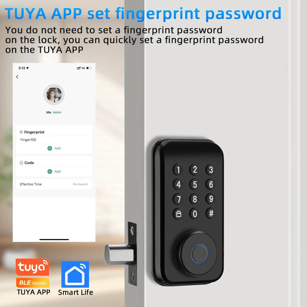 WiFi Smart Lock Pro with Keypad Touch RAYKUBE Global Store