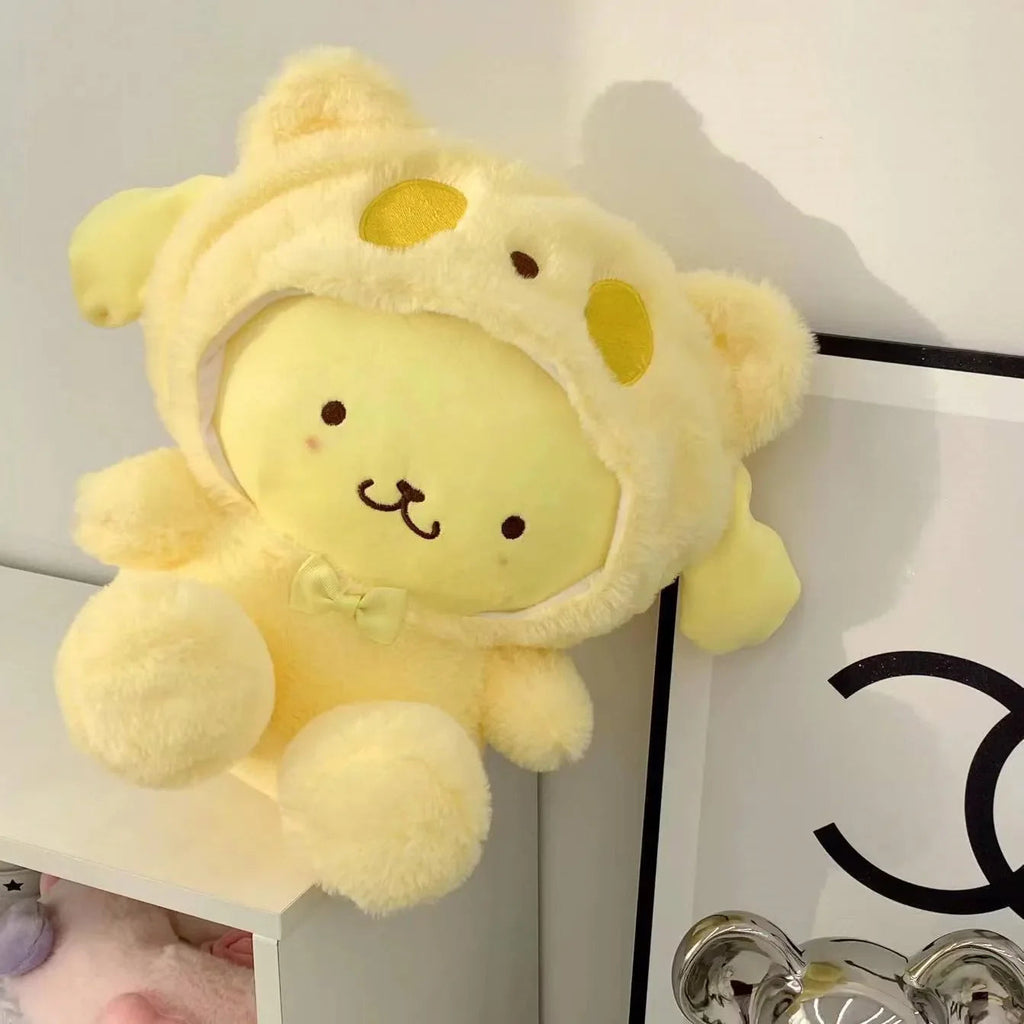 Kawaii Sanrio 25CM Plush Dolls Kuromi Hello Kitty Melody Cinnamoroll Plush Soft Stuffed Animals Dolls Plushie Pillow Xmas Gifts Shop1103724989 Store