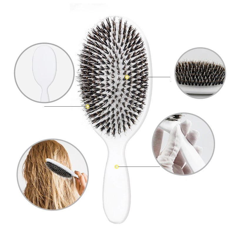 ShineSculpt™ Viral Paddle Brush ✨💆‍♀️