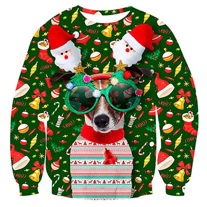 View details for Funny Fake Christmas Sweater Unisex Men Women Ugly Christmas Sweater Funny Fake Christmas Sweater