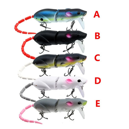 ALASICKA Tackle Accessories Mouse Lure Artificial Plastic Mouse Fishing Lure Swimbait Rat Pike Bass Minnow Floatingbaits Fishing