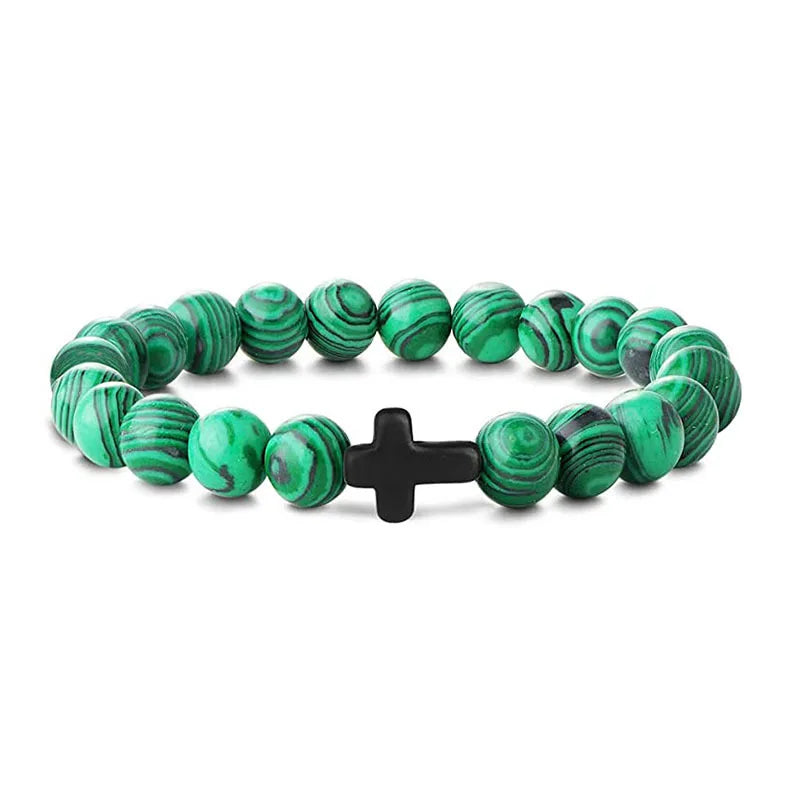 Men's Prayer Onyx Meditation Beads Bracelets Stone's Store