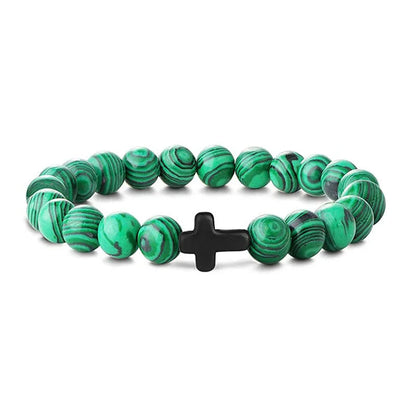 Men's Prayer Onyx Meditation Beads Bracelets Stone's Store