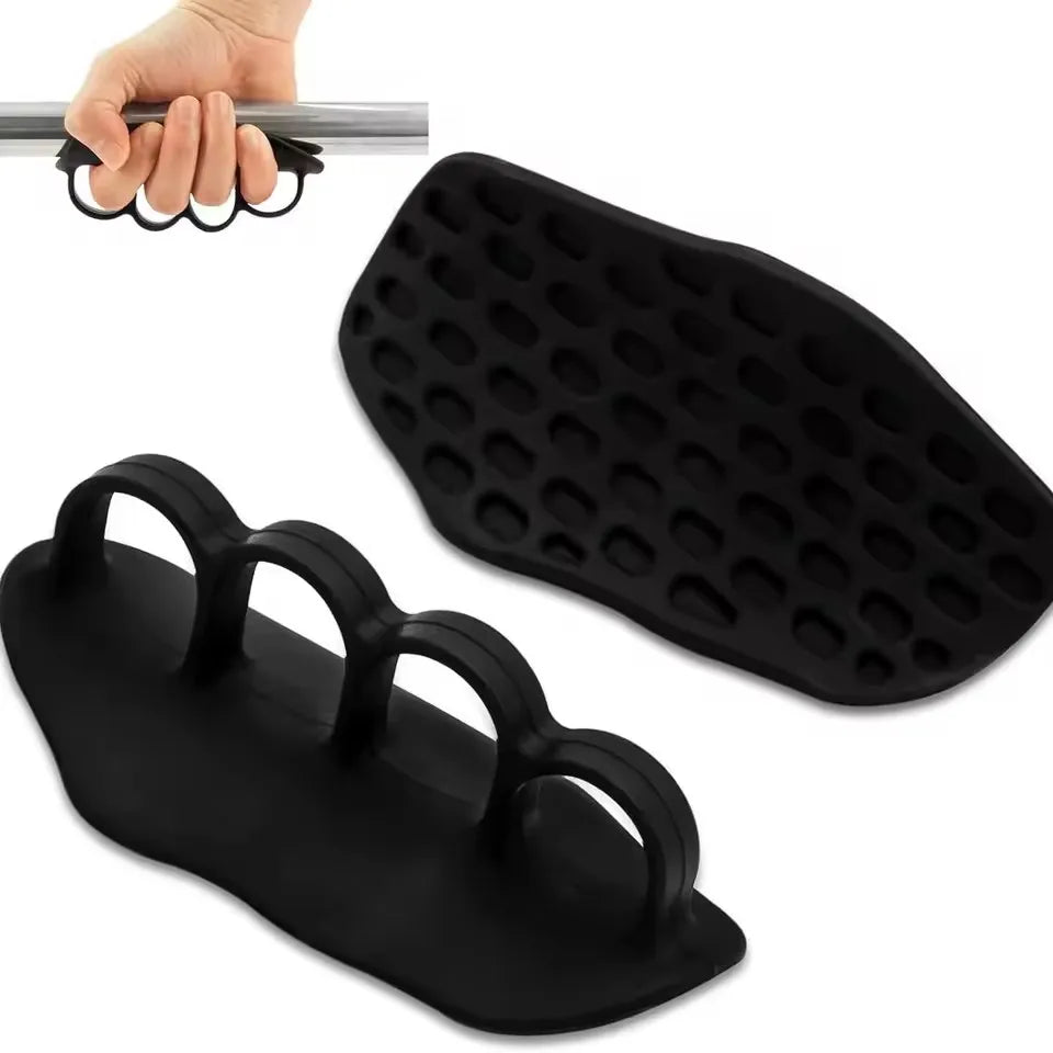 1 pair Anti slip rubber training grip conforms to ergonomics or Weight Lifting Pull-Ups Gym Training - Unisex Fitness Gloves