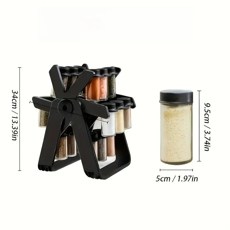 SpinSpice™ Rotating Rack 🌪️🌶️