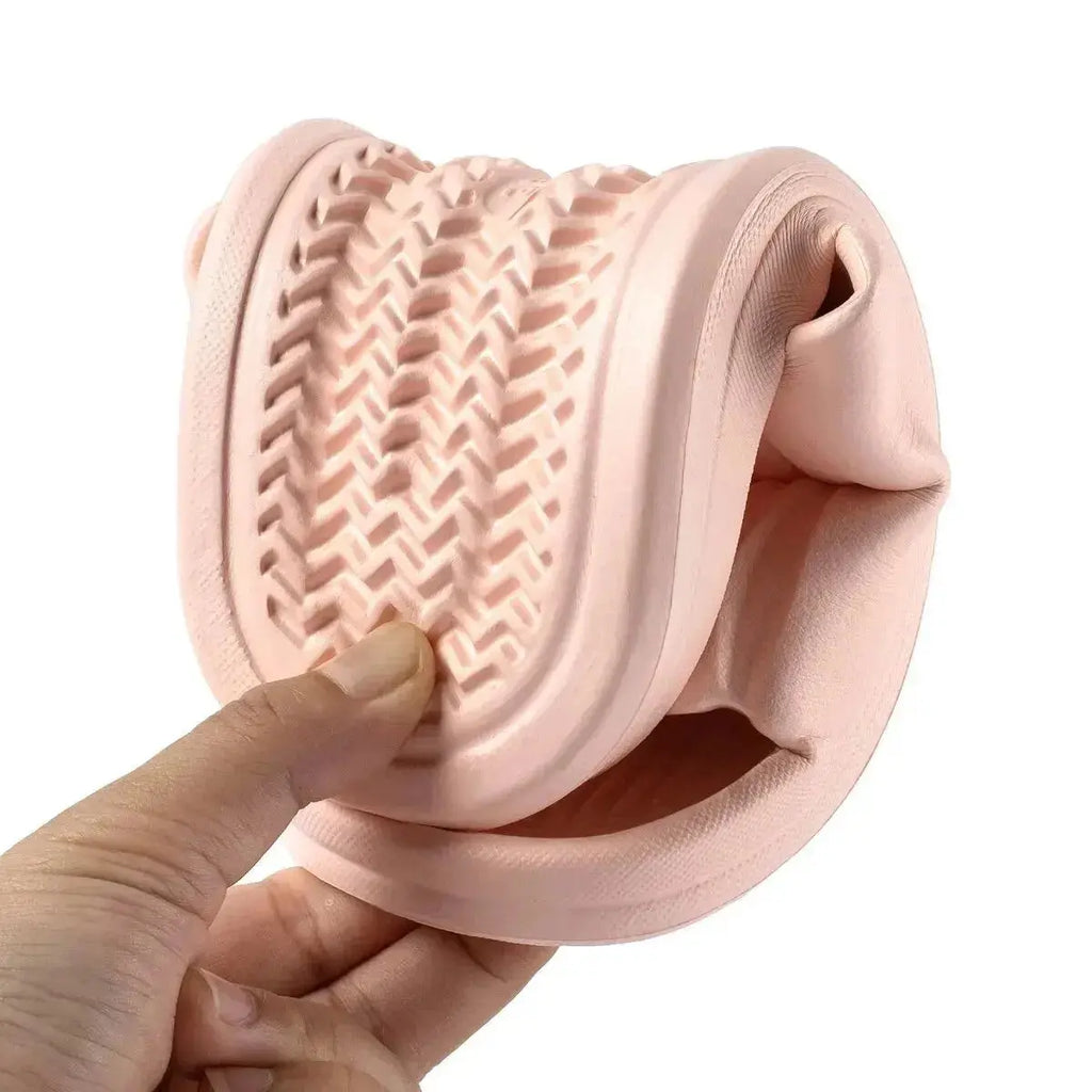 Pantuflas de Nube de Suela Blanda para Mujer Plataforma Gruesa para Interior y Exterior Playa