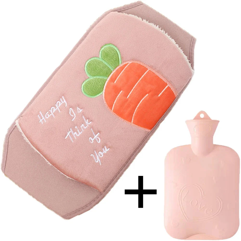 Comfy Soothe: Portable Hot Water Bag with Cover