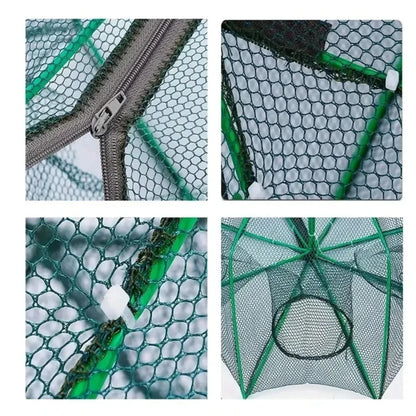AquaCatch™ Foldable Fishing Trap 🎣 — Catch More, Carry Less