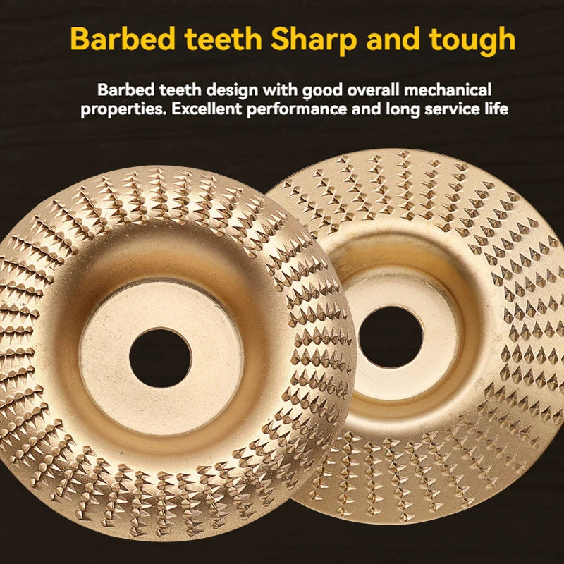 CarveMaster Disc Set for Fast Wood Shaping and Precision