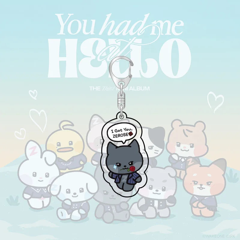 ZB1 Doll Cartoon Plush Keychain Accessories Shop1103683370 Store