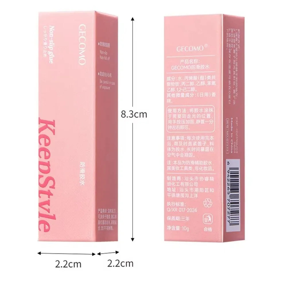 Portable 10g Anti-Slip Glue Roll On Adhesive Bra Non-slip Fixed Anti-exposure Body Skin Roll On Skin Adhesive For Clothing Dress