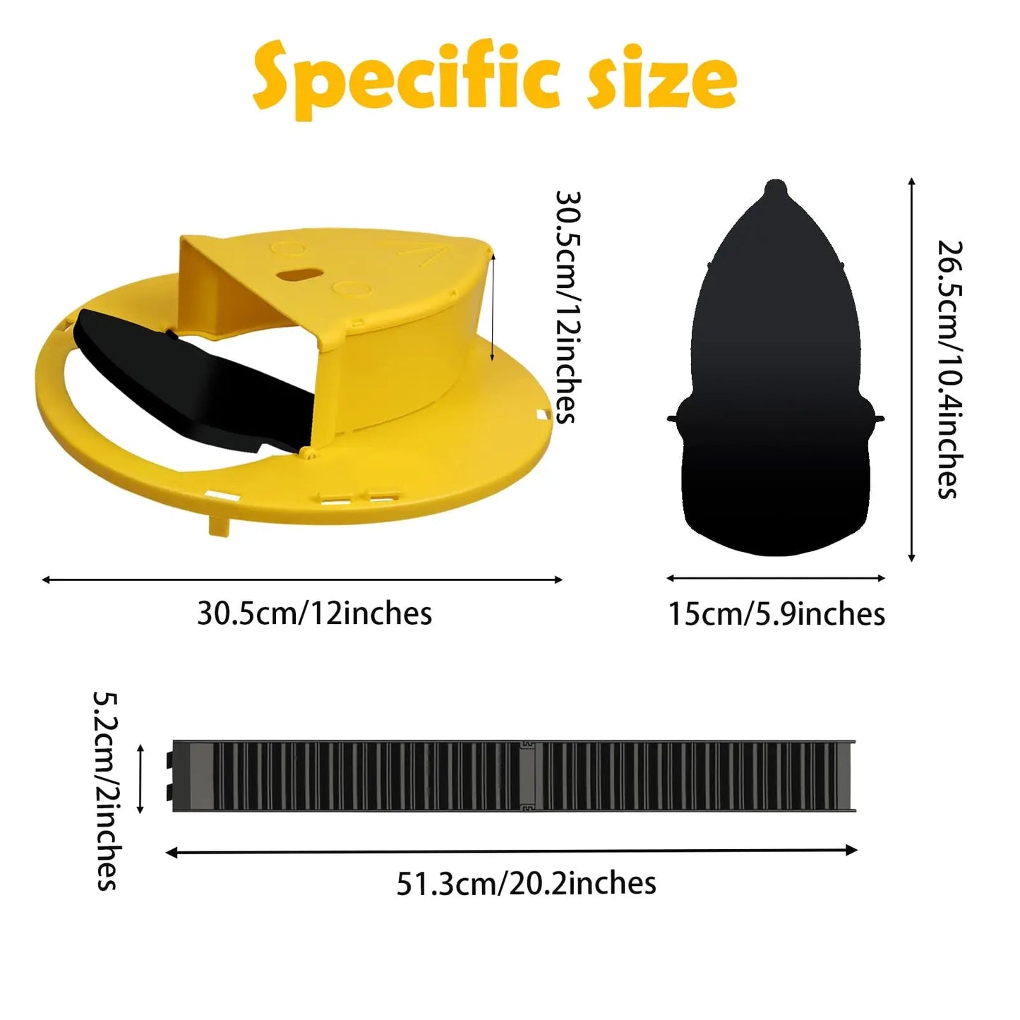 Mouse Trap Flip and Slide Bucket Lid Mice Rat Trap For Indoor Outdoor Multi Catch Auto Reset Stone's Store