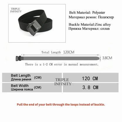 TactiFit Belt – Rugged Hold, Zero Slip TRIPLE INFINITY Official Store