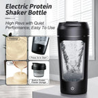 650ml USB Electric Portable Whey Protein  Shaker bottle  Fully