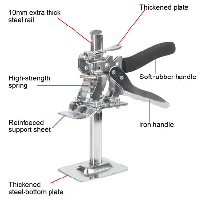 Adjustable Tile and Drywall Lifting Tool LEEPEE Car Smart Store