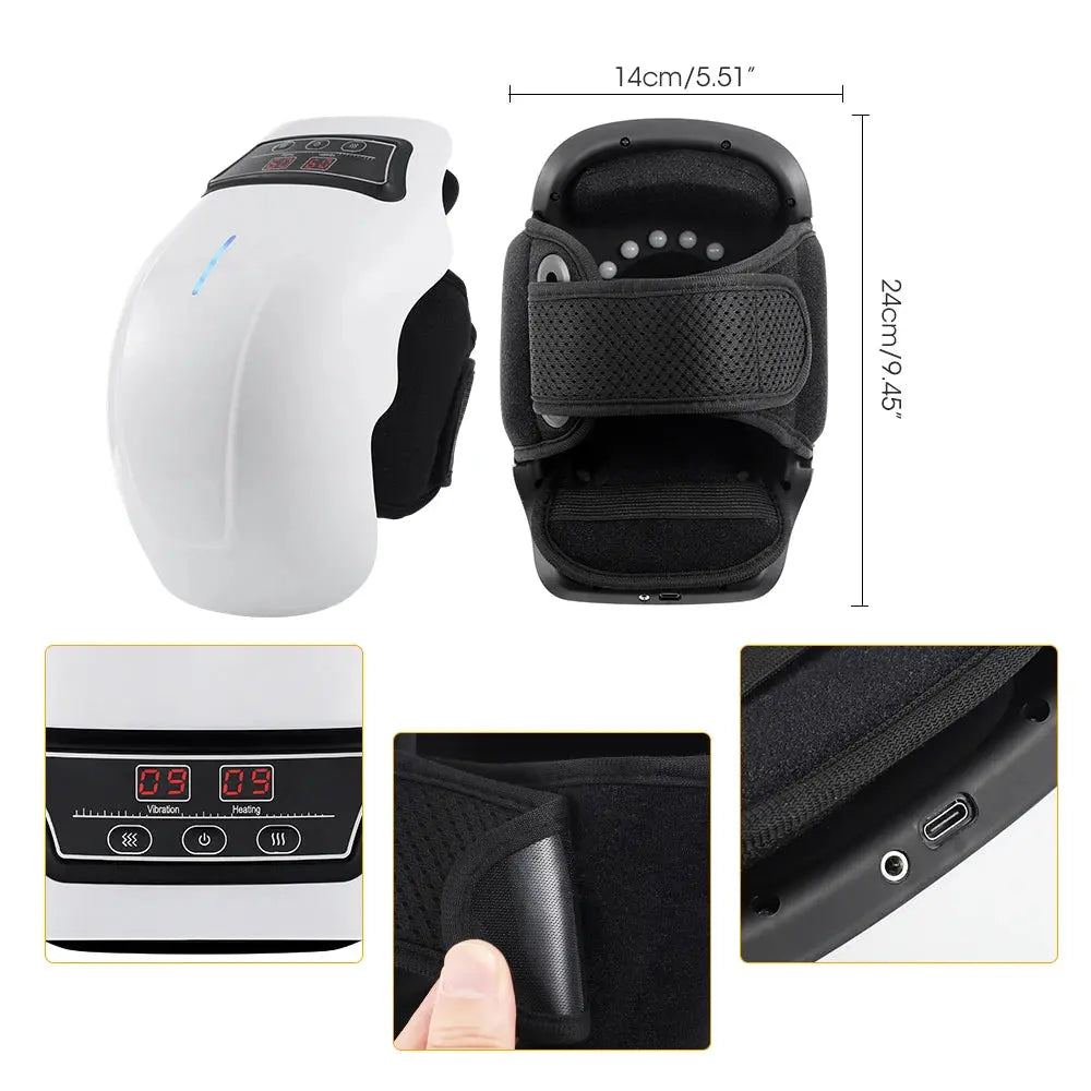 Smart Hot Compress Knee Relaxing Massager Knee Cap Treasure Laser AliExpress