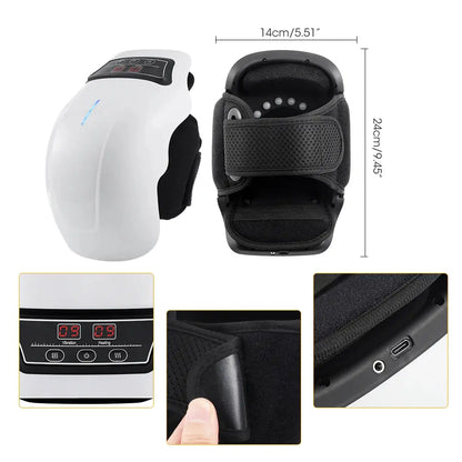 Smart Hot Compress Knee Relaxing Massager Knee Cap Treasure Laser AliExpress