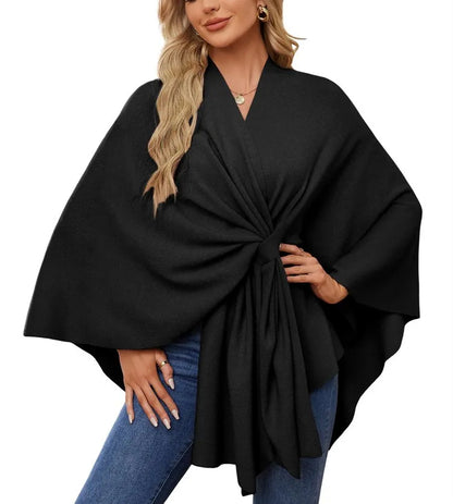 Luxury Poncho Shawl Wrap – Ultra-Soft & Stylish Cover-Up!