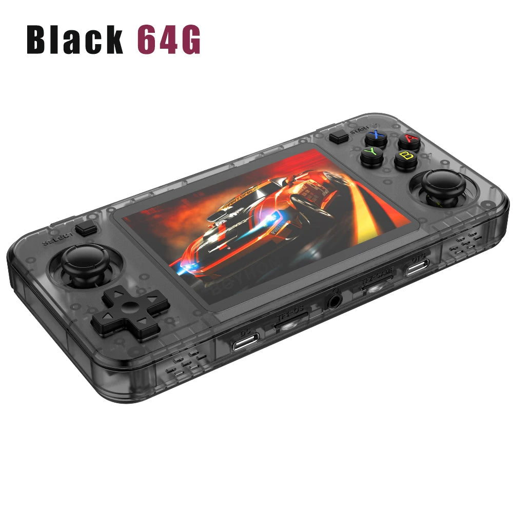 BOYHOM New R36H Retro Handheld Console Open-Source Linux System Classic Game Consoles 3.5 inch IPS Screen Portable Video Player Stone's Store