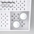 1pc White New Drawer Makeup Storage Box Dormitory Finishing Plastic Shelf Cosmetics Skin Care Dressing Table Desktop Stone's Store