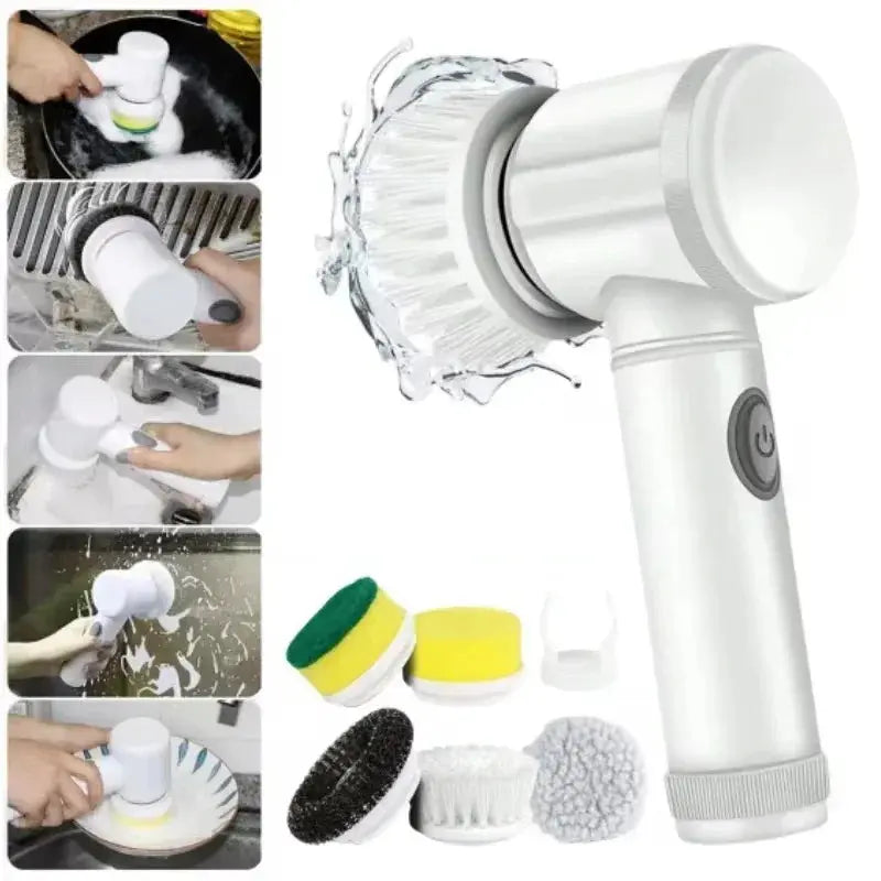 Xiaomi 5-in-1 Electric Spin Cleaning Brush Power Scrubber With 5
