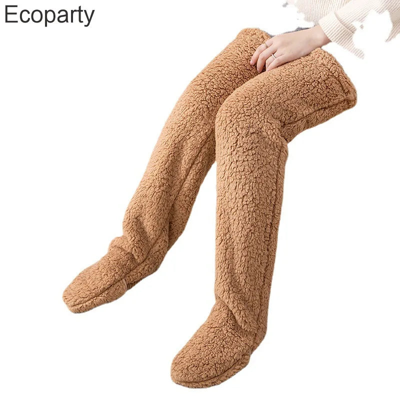 CozyLegs™ – Over-Knee Fuzzy Warmth You’ll Love 🧦❄️